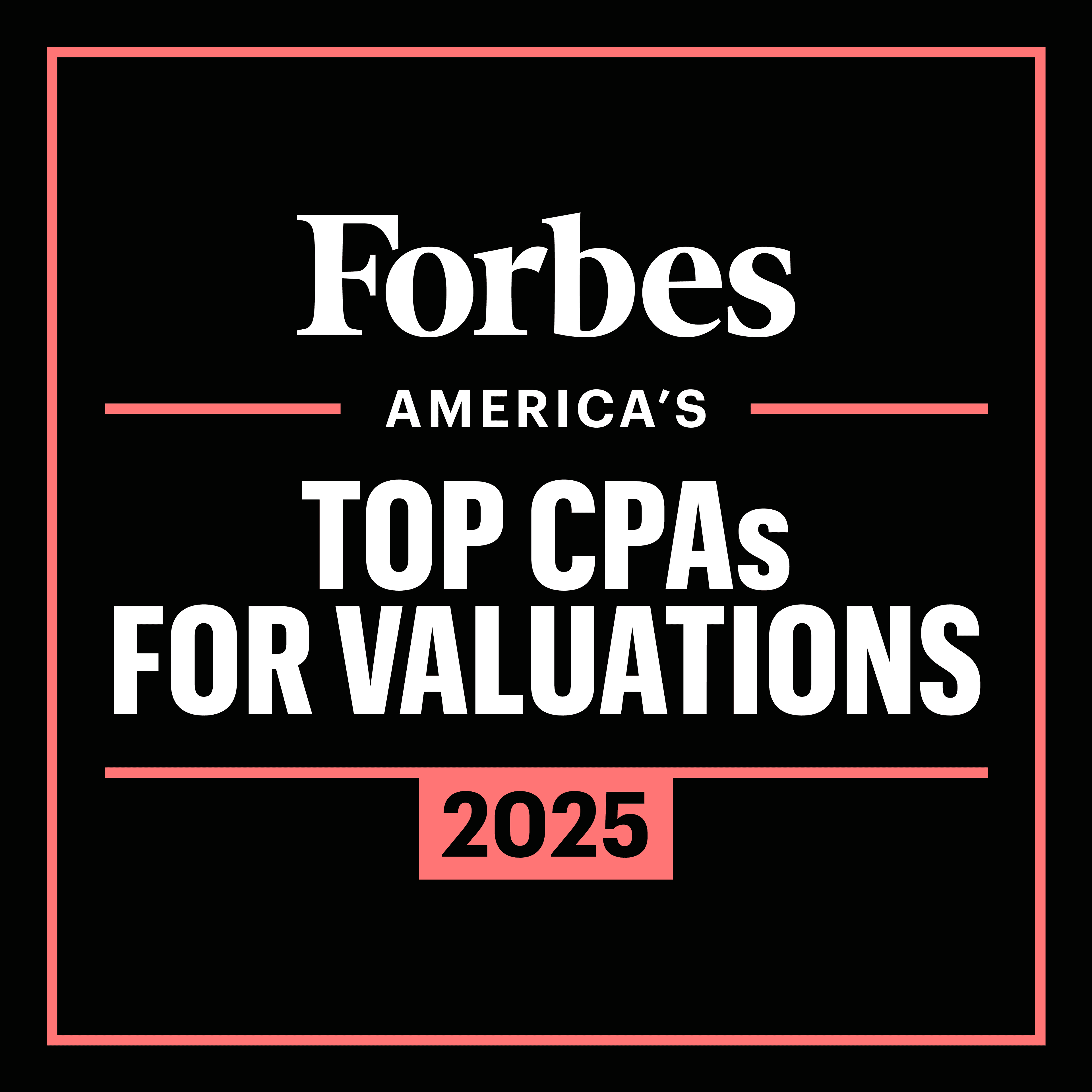 Jason Engel Named to Forbes' Inaugural List of America's Top CPAs in Valuations