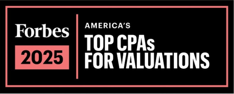 Forbes America's Top CPAs for Valuations 2025